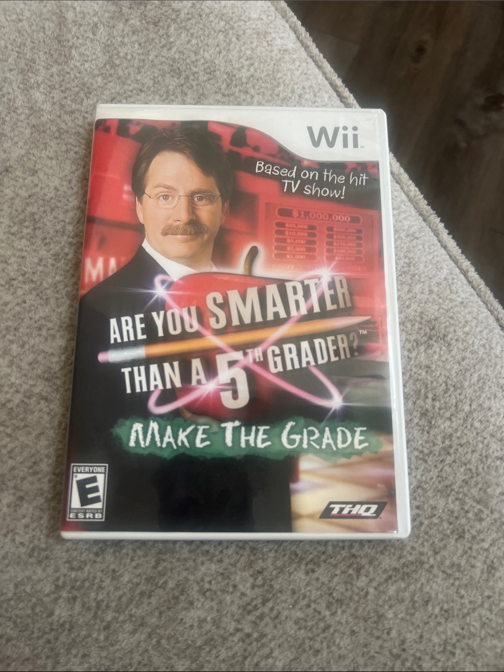 Are You Smarter Than a 5th Grader? Make The Grade - Wii - Red/Black